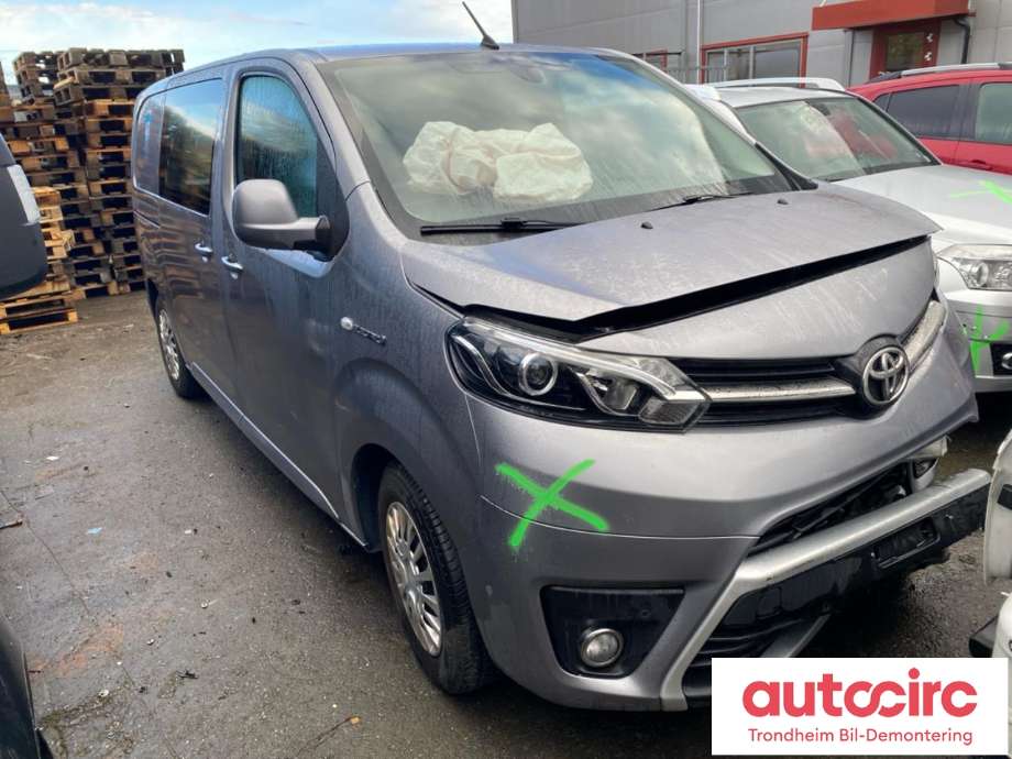 Toyota Proace 2016-->> (Type II) , Motorkode: ZKX, Girkassekode: SU001B2789