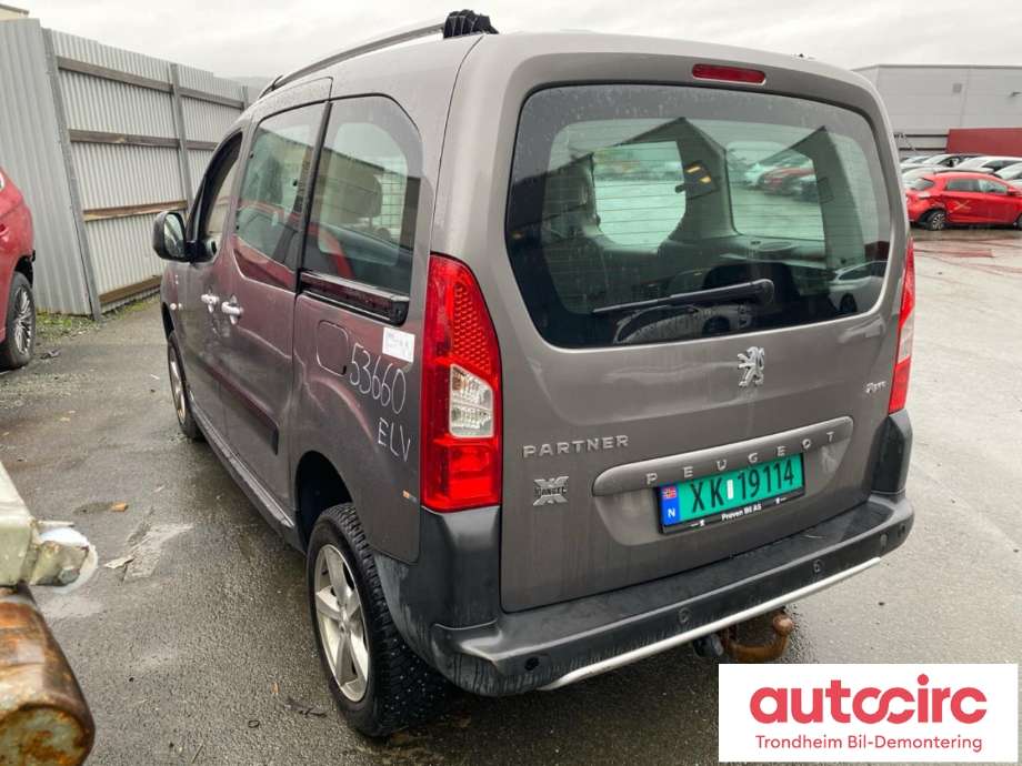 Peugeot Partner 2008-2015 (Type II, Fase 1) , Motorkode: 9HZ, Girkassekode: 1608935280