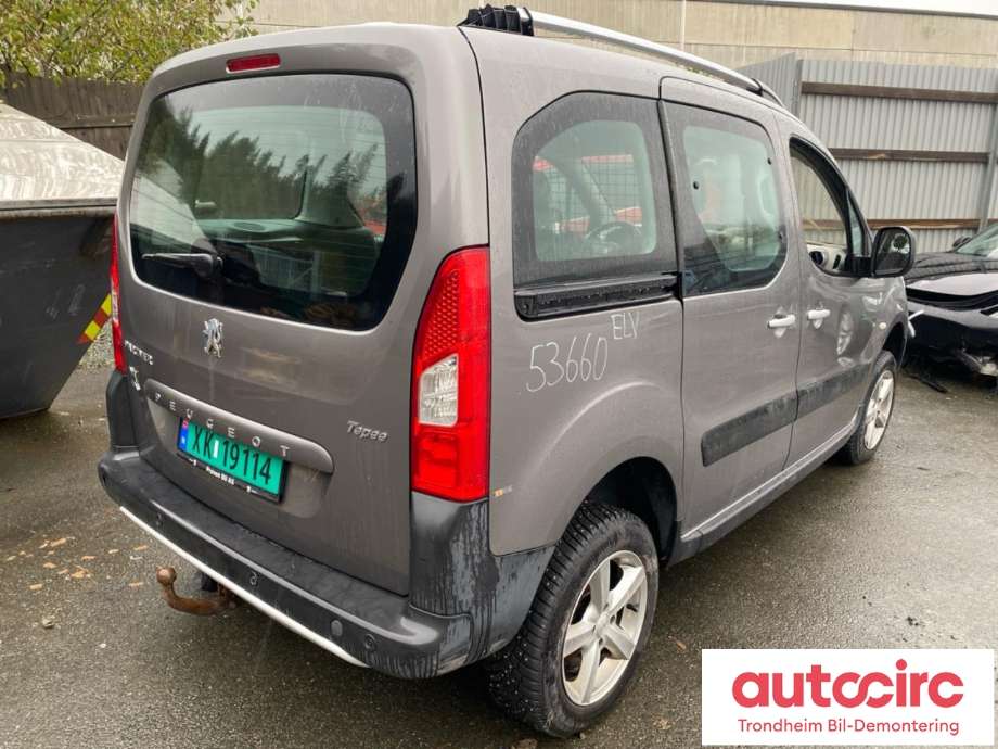 Peugeot Partner 2008-2015 (Type II, Fase 1) , Motorkode: 9HZ, Girkassekode: 1608935280