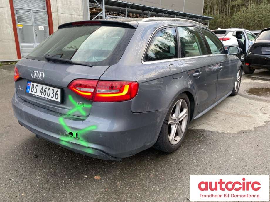 Audi A4 2007-2014 (Type IV) (B8) (B8), Motorkode: CJCA, Girkassekode: MVZ