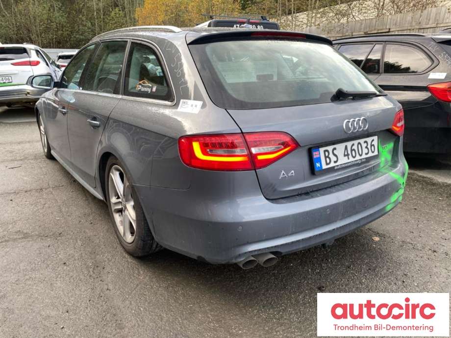 Audi A4 2007-2014 (Type IV) (B8) (B8), Motorkode: CJCA, Girkassekode: MVZ
