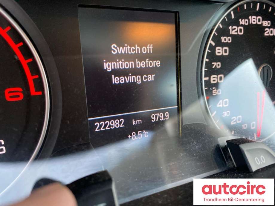 Audi A4 2007-2014 (Type IV) (B8) (B8), Motorkode: CJCA, Girkassekode: MVZ
