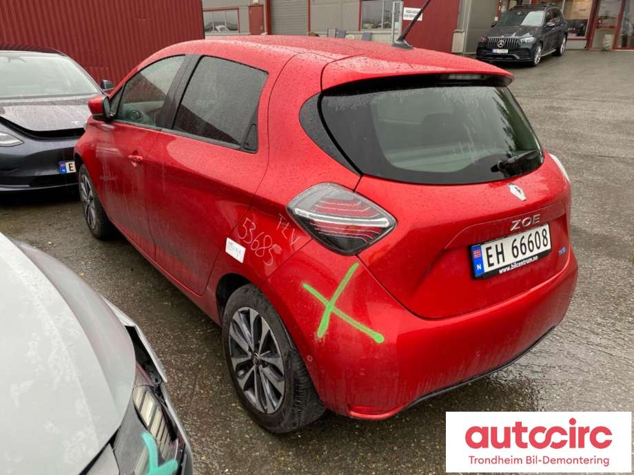 Renault Zoe 2019-->> (Fase 2) delebil , Motorkode: 5AQ, Girkassekode: RA0