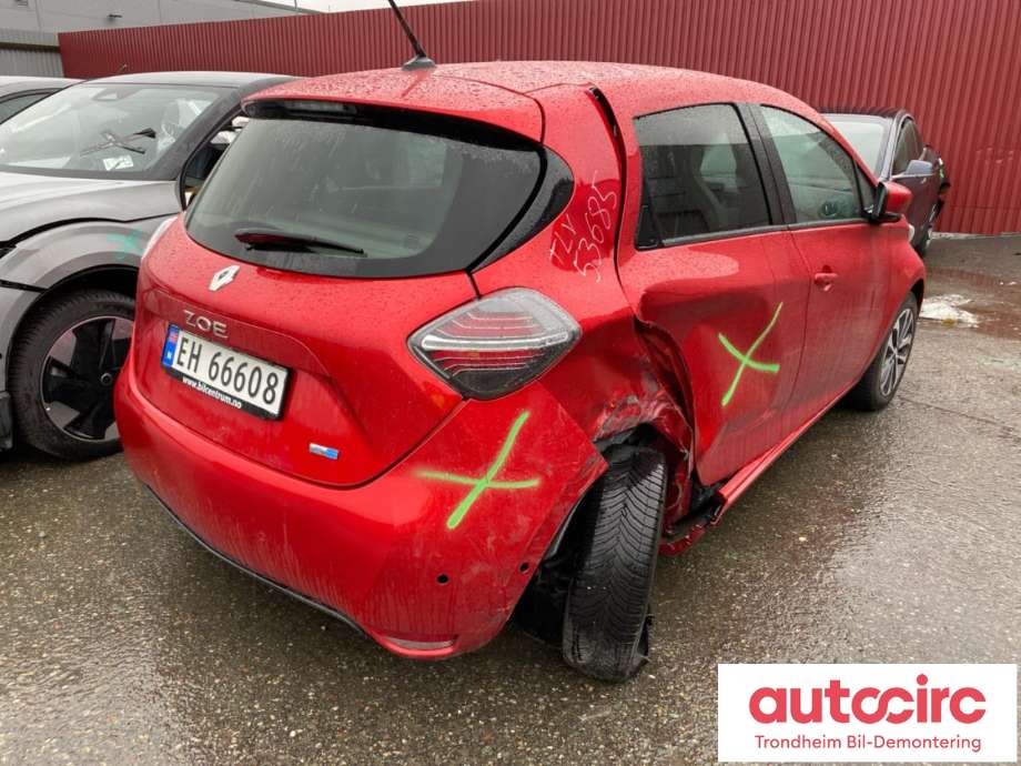 Renault Zoe 2019-->> (Fase 2) delebil , Motorkode: 5AQ, Girkassekode: RA0