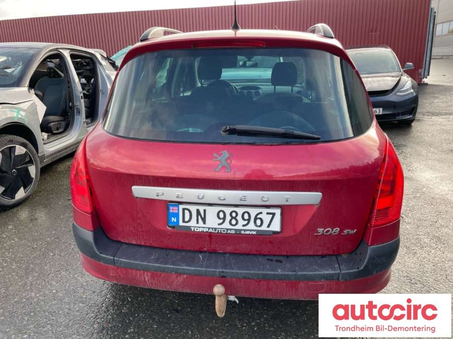 Peugeot 308 2007-2011 (Type I, Fase 1) , Motorkode: 9HX, Girkassekode: 