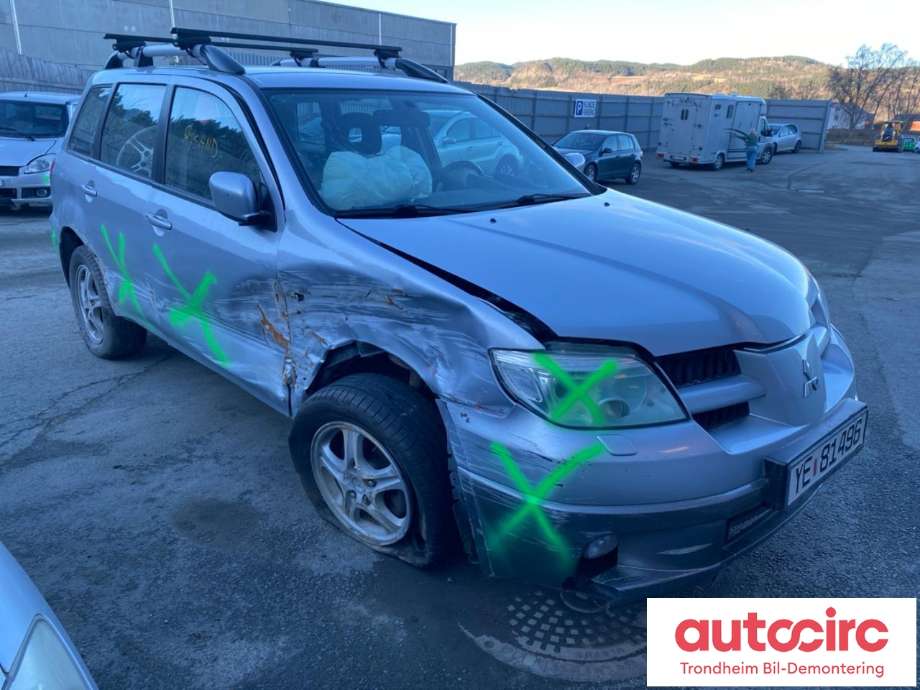 Mitsubishi Outlander 2003-2006 (Type I) , Motorkode: 4G63, Girkassekode: MN168332