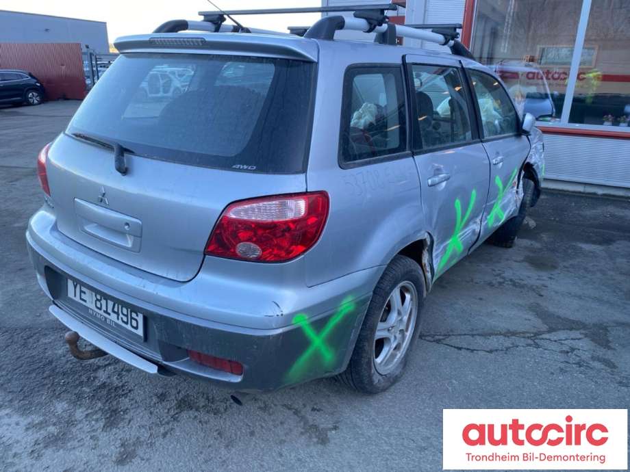 Mitsubishi Outlander 2003-2006 (Type I) , Motorkode: 4G63, Girkassekode: MN168332