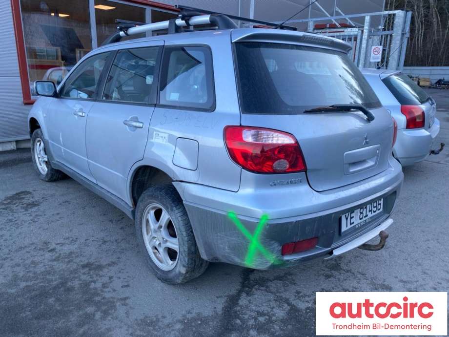 Mitsubishi Outlander 2003-2006 (Type I) , Motorkode: 4G63, Girkassekode: MN168332