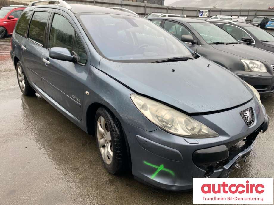 Peugeot 307 2005-2008 (Fase 2) , Motorkode: 9HX, Girkassekode: 2222LL