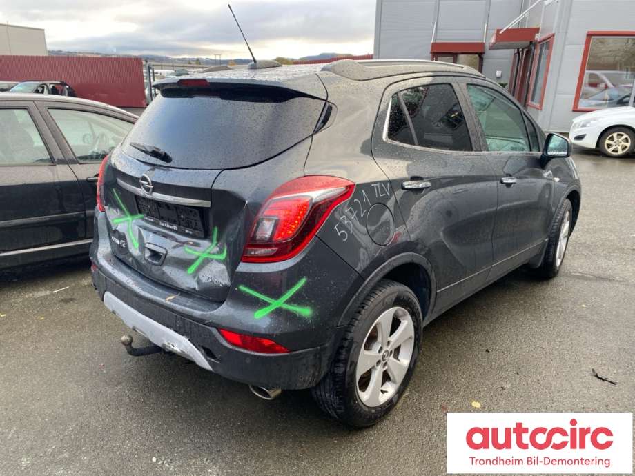 Opel Mokka X 2016-2019 (Type I, Fase 2) , Motorkode: LE2, Girkassekode: MNH
