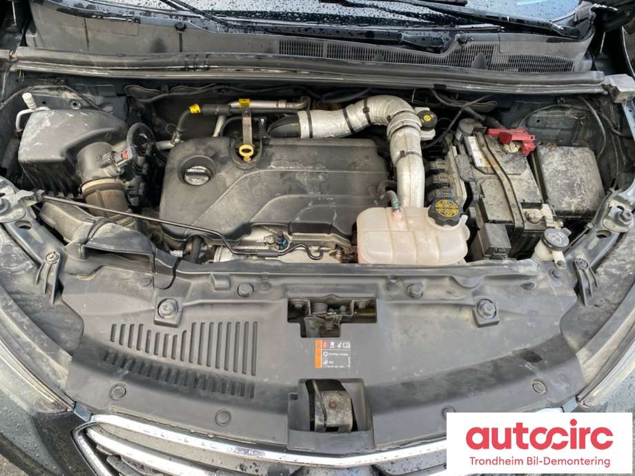 Opel Mokka X 2016-2019 (Type I, Fase 2) , Motorkode: LE2, Girkassekode: MNH