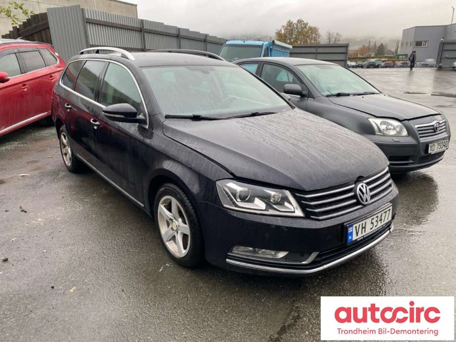 VW Passat 2011-2015 (B7) (B7), Motorkode: CAYC, Girkassekode: PKP