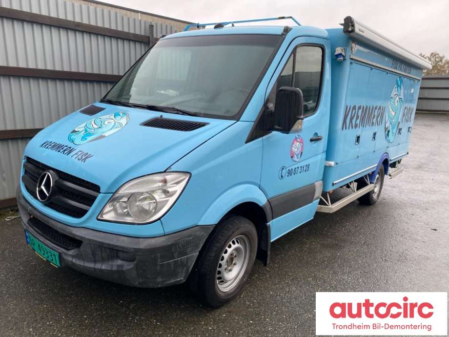 Mercedes Sprinter 2006-2013 (Fase 1) (906) (906), Motorkode: 651955, Girkassekode: 722686