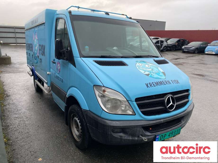 Mercedes Sprinter 2006-2013 (Fase 1) (906) (906), Motorkode: 651955, Girkassekode: 722686