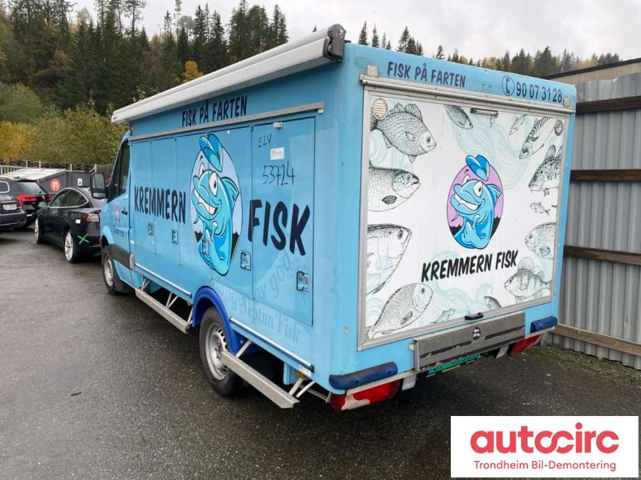 Mercedes Sprinter 2006-2013 (Fase 1) (906) (906), Motorkode: 651955, Girkassekode: 722686