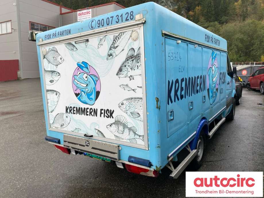 Mercedes Sprinter 2006-2013 (Fase 1) (906) (906), Motorkode: 651955, Girkassekode: 722686