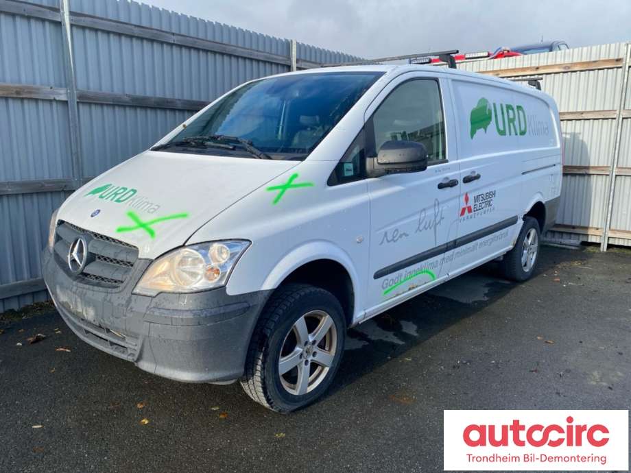 Mercedes Vito/Viano 2010-2014 (Fase 2) (W639) (W639), Motorkode: 651.940, Girkassekode: 722.686
