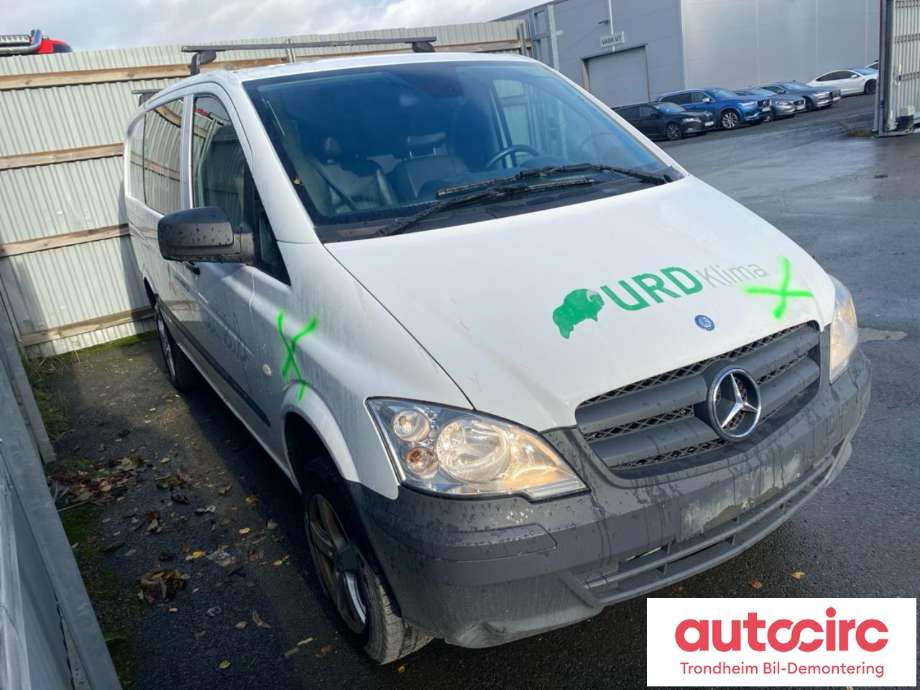 Mercedes Vito/Viano 2010-2014 (Fase 2) (W639) (W639), Motorkode: 651.940, Girkassekode: 722.686