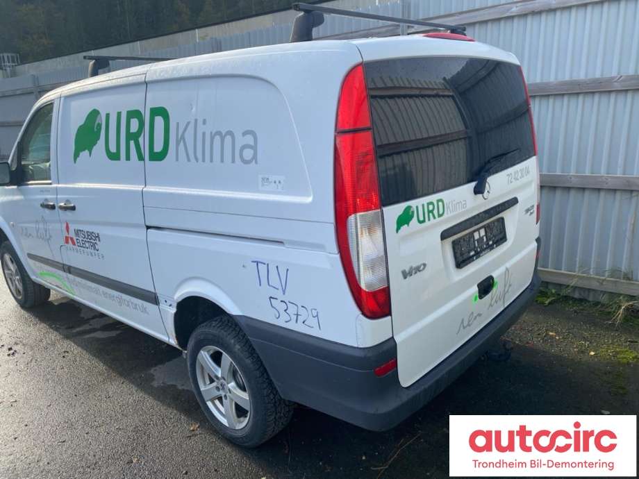 Mercedes Vito/Viano 2010-2014 (Fase 2) (W639) (W639), Motorkode: 651.940, Girkassekode: 722.686