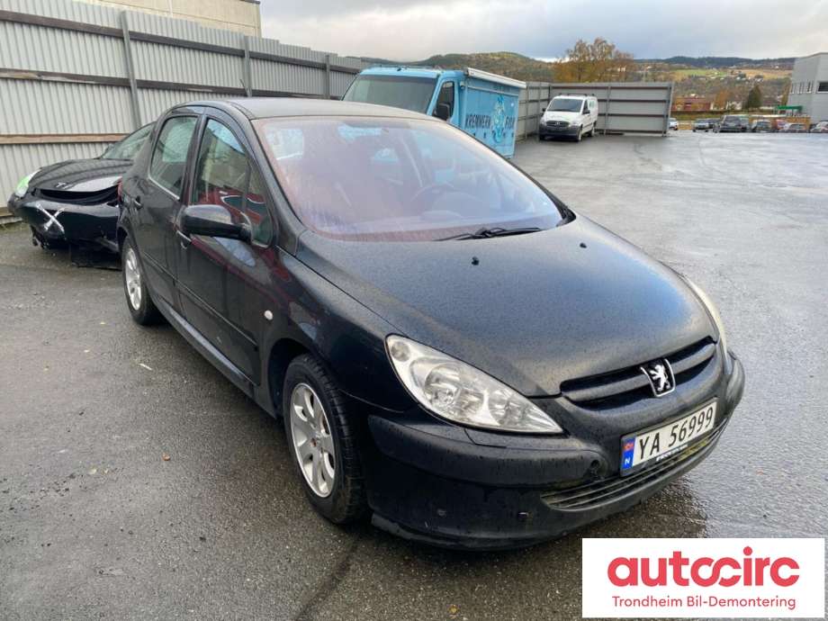 Peugeot 307 2001-2004 (Fase 1) , Motorkode: NFU, Girkassekode: 2222T8