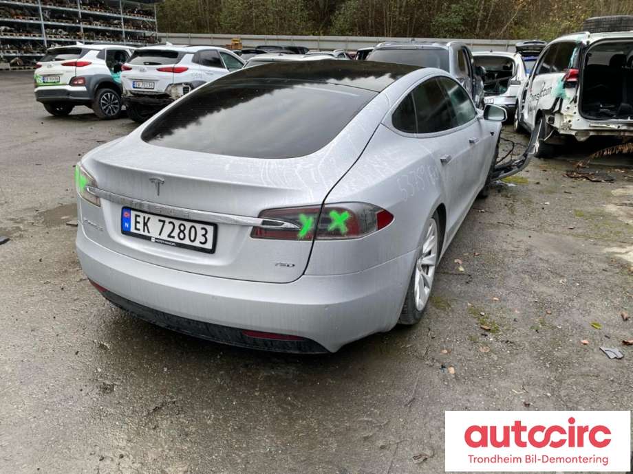 Tesla Model S 2016-2021 (Fase 2) delebil , Motorkode: L2S, Girkassekode: 