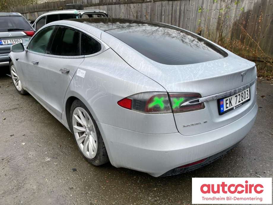 Tesla Model S 2016-2021 (Fase 2) delebil , Motorkode: L2S, Girkassekode: 