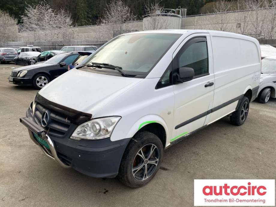 Mercedes Vito/Viano 2010-2014 (Fase 2) (W639) (W639), Motorkode: 651940, Girkassekode: 722686