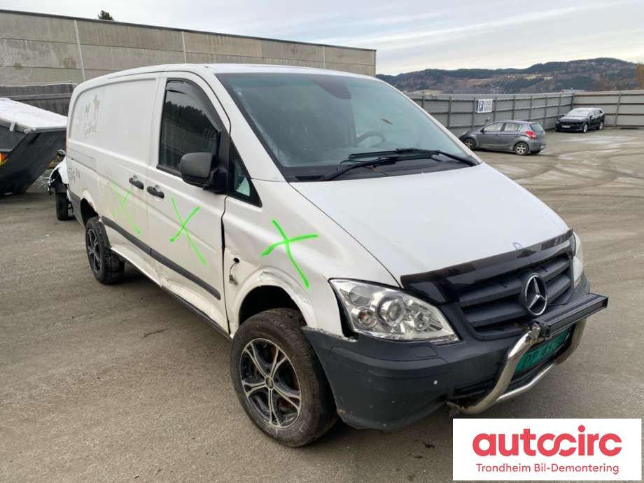 Mercedes Vito/Viano 2010-2014 (Fase 2) (W639) (W639), Motorkode: 651940, Girkassekode: 722686