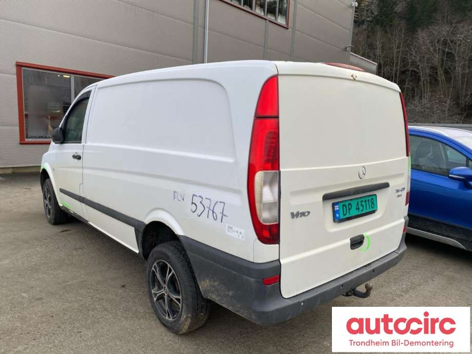 Mercedes Vito/Viano 2010-2014 (Fase 2) (W639) (W639), Motorkode: 651940, Girkassekode: 722686