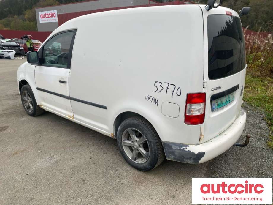 VW Caddy 2004-2010 (Type III, Fase 1) , Motorkode: BDJ, Girkassekode: HFN