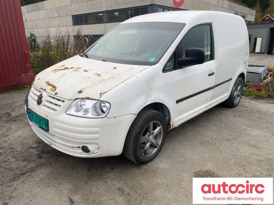 VW Caddy 2004-2010 (Type III, Fase 1) , Motorkode: BDJ, Girkassekode: HFN