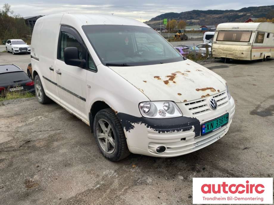 VW Caddy 2004-2010 (Type III, Fase 1) , Motorkode: BDJ, Girkassekode: HFN