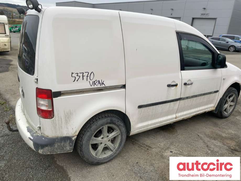 VW Caddy 2004-2010 (Type III, Fase 1) , Motorkode: BDJ, Girkassekode: HFN