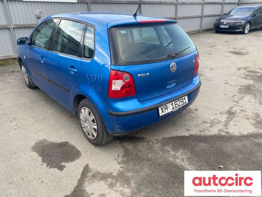 VW Polo 2002-2005 (Type IV, Fase 1) , Motorkode: BBY, Girkassekode: GJF