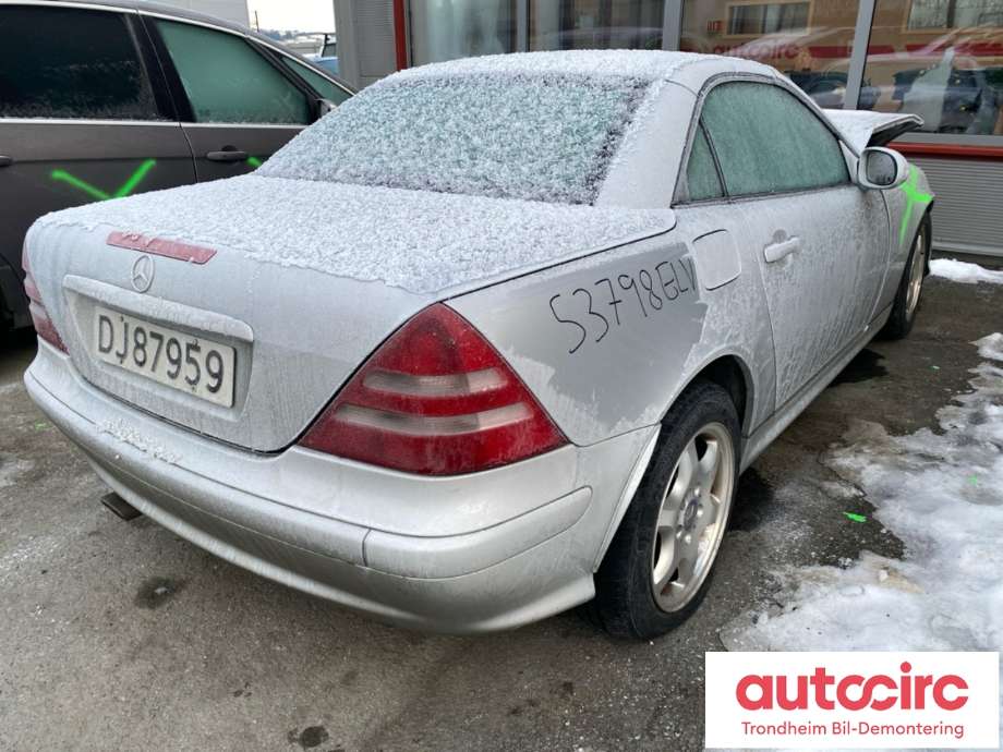Mercedes SLK 1997-2004 (R170) (R170), Motorkode: 111958, Girkassekode: 722616
