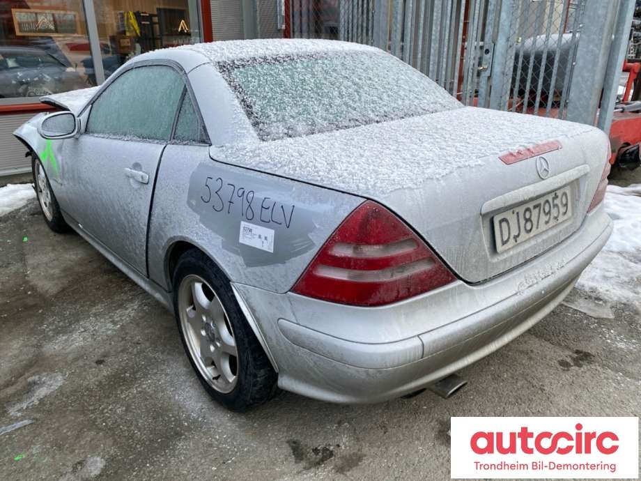 Mercedes SLK 1997-2004 (R170) (R170), Motorkode: 111958, Girkassekode: 722616