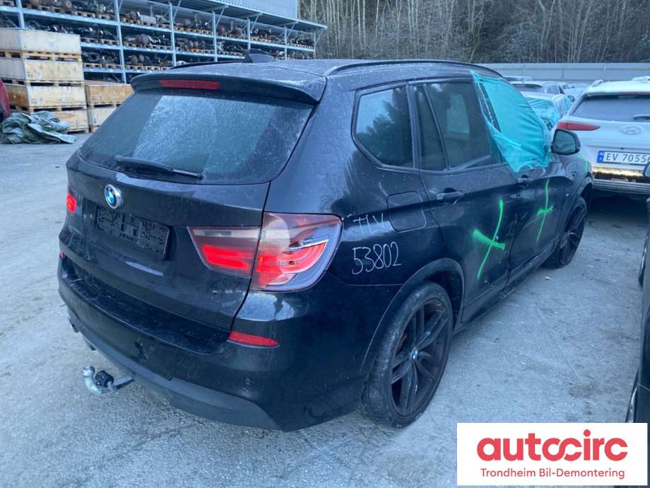 BMW X3 2010-2017 (F25) (F25), Motorkode: B47D20A, Girkassekode: GA8HP45Z