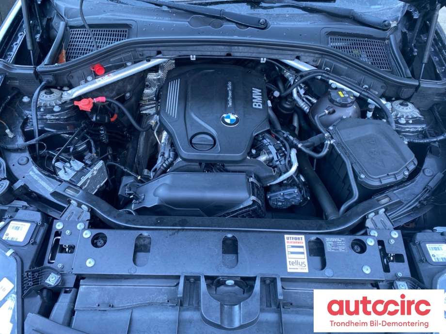 BMW X3 2010-2017 (F25) (F25), Motorkode: B47D20A, Girkassekode: GA8HP45Z