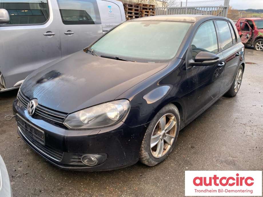VW Golf VI 2008-2012 , Motorkode: CAXA, Girkassekode: MCB