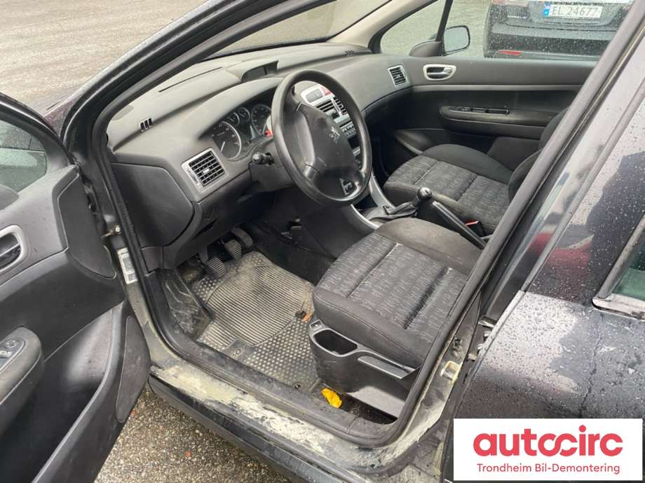 Peugeot 307 2001-2004 (Fase 1) , Motorkode: NFU, Girkassekode: 2222 T8