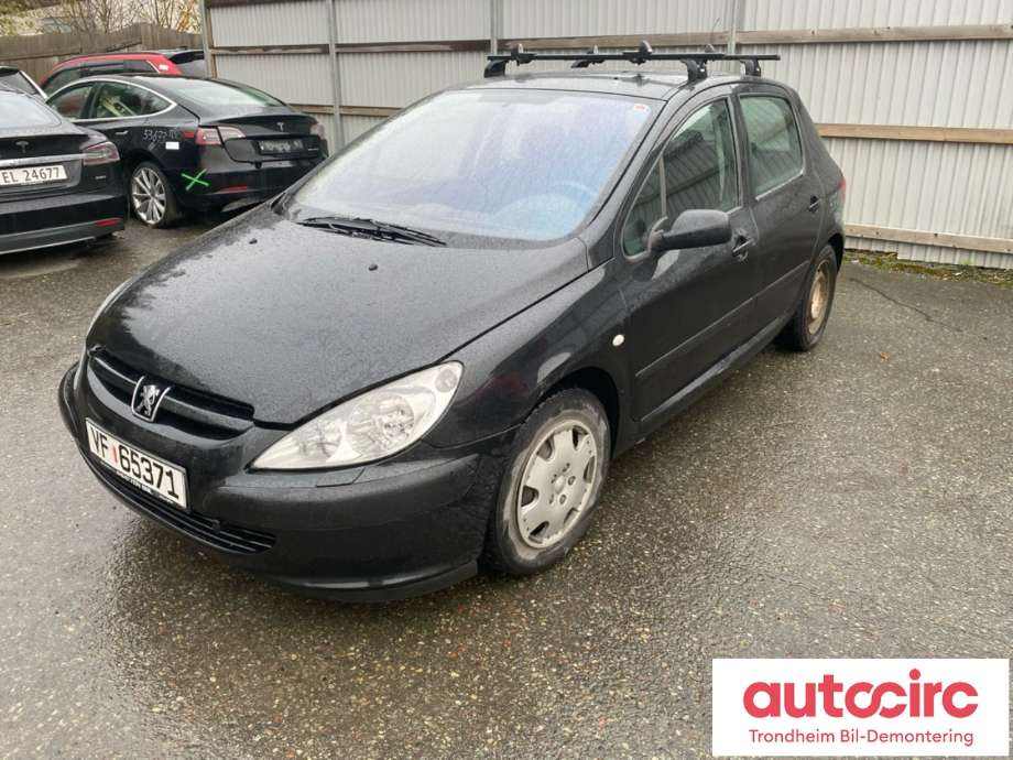 Peugeot 307 2001-2004 (Fase 1) , Motorkode: NFU, Girkassekode: 2222 T8