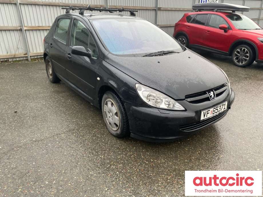 Peugeot 307 2001-2004 (Fase 1) , Motorkode: NFU, Girkassekode: 2222 T8