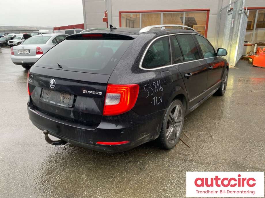 Škoda Superb 2008-2015 (Type II) , Motorkode: CAYC, Girkassekode: MYP