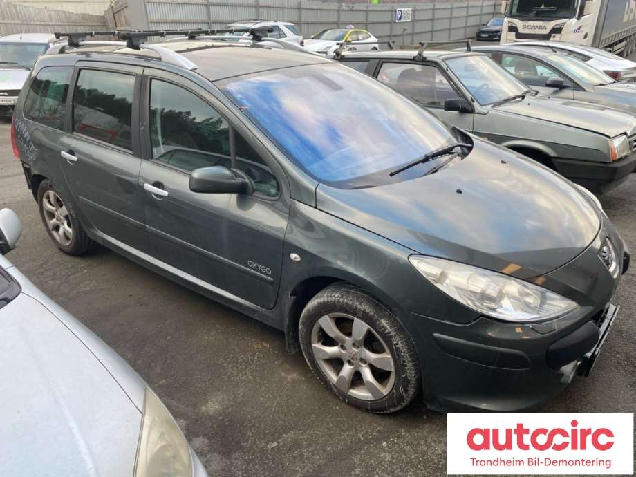 Peugeot 307 2005-2008 (Fase 2) , Motorkode: 9HZ, Girkassekode: 2222LL