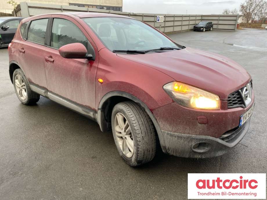 Nissan Qashqai 2010-2014 (Type I, Fase 2) , Motorkode: HR16, Girkassekode: 32010JD00A