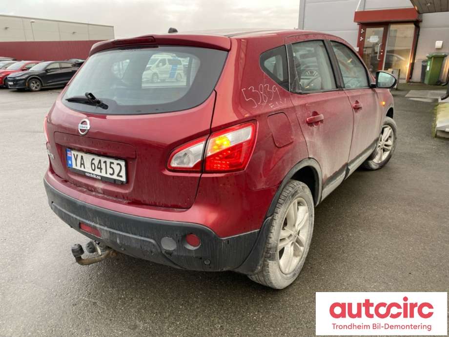 Nissan Qashqai 2010-2014 (Type I, Fase 2) , Motorkode: HR16, Girkassekode: 32010JD00A