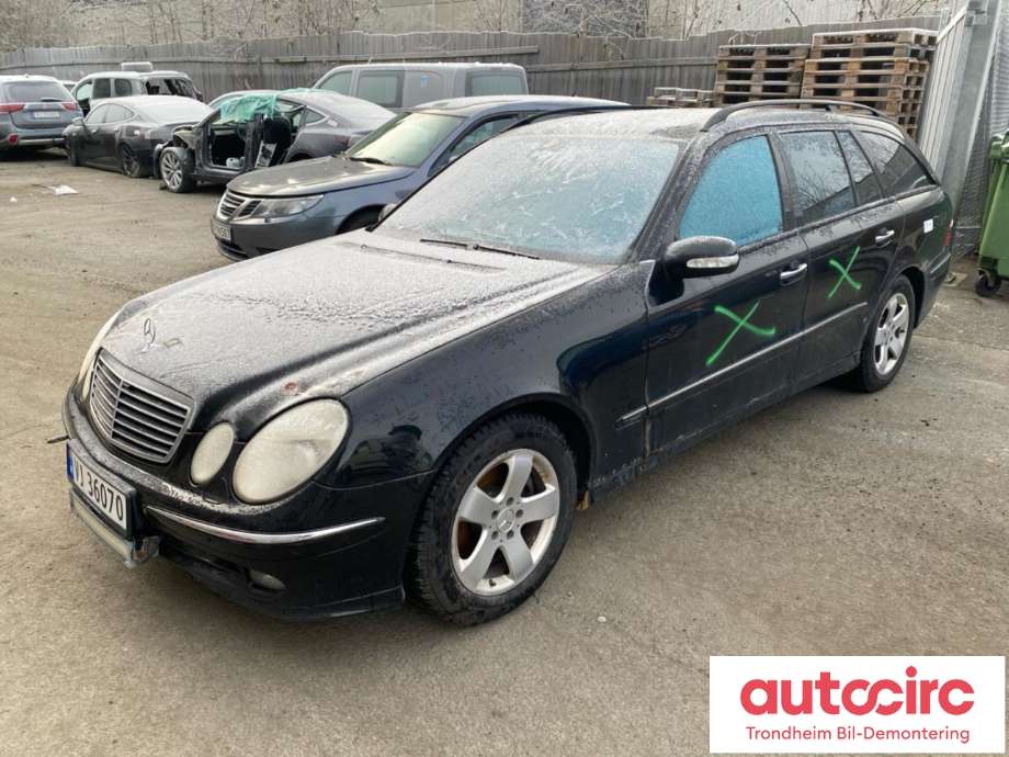 Mercedes E-Klasse 2002-2006 (Fase 1) (W211) (W211), Motorkode: 646961, Girkassekode: 722699