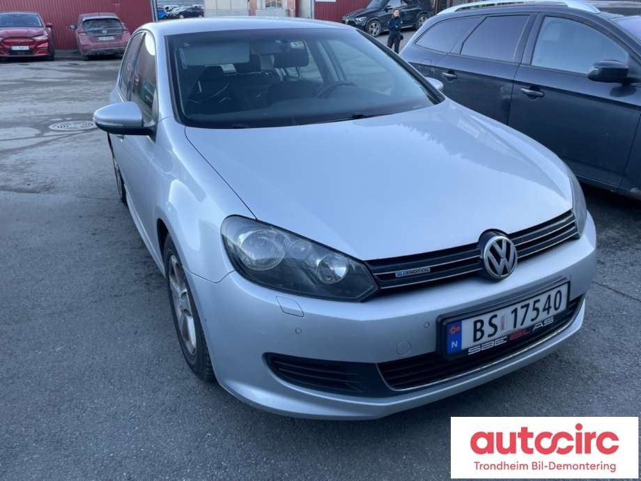 VW Golf VI 2008-2012 , Motorkode: CAYC, Girkassekode: MDZ