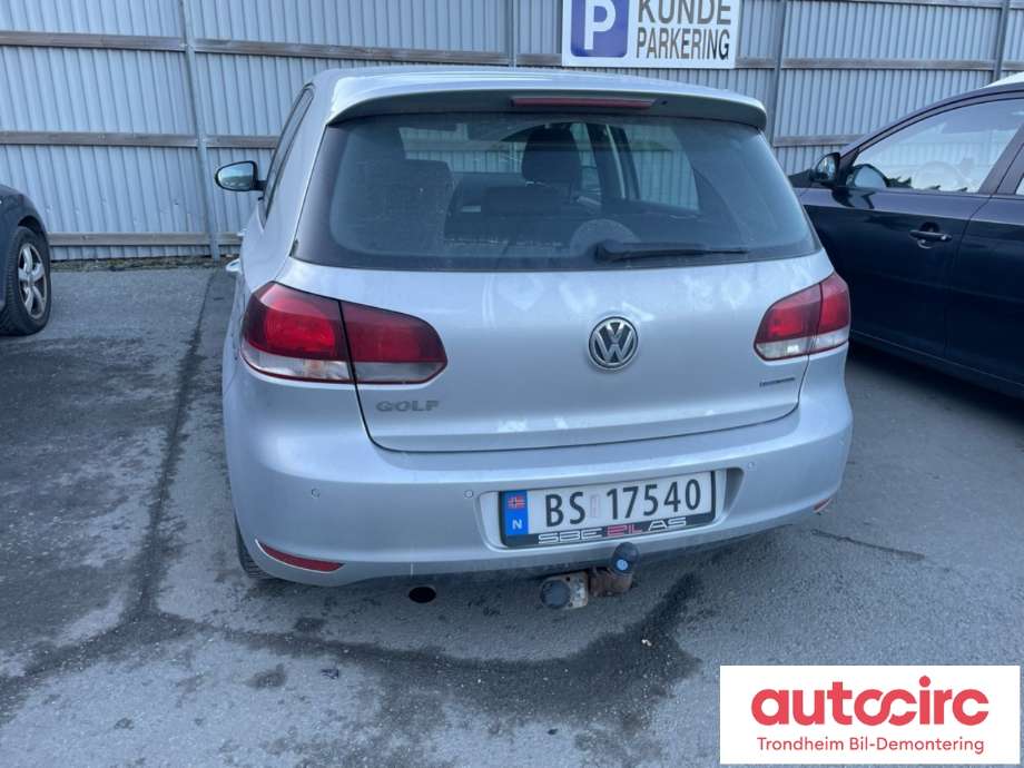 VW Golf VI 2008-2012 , Motorkode: CAYC, Girkassekode: MDZ