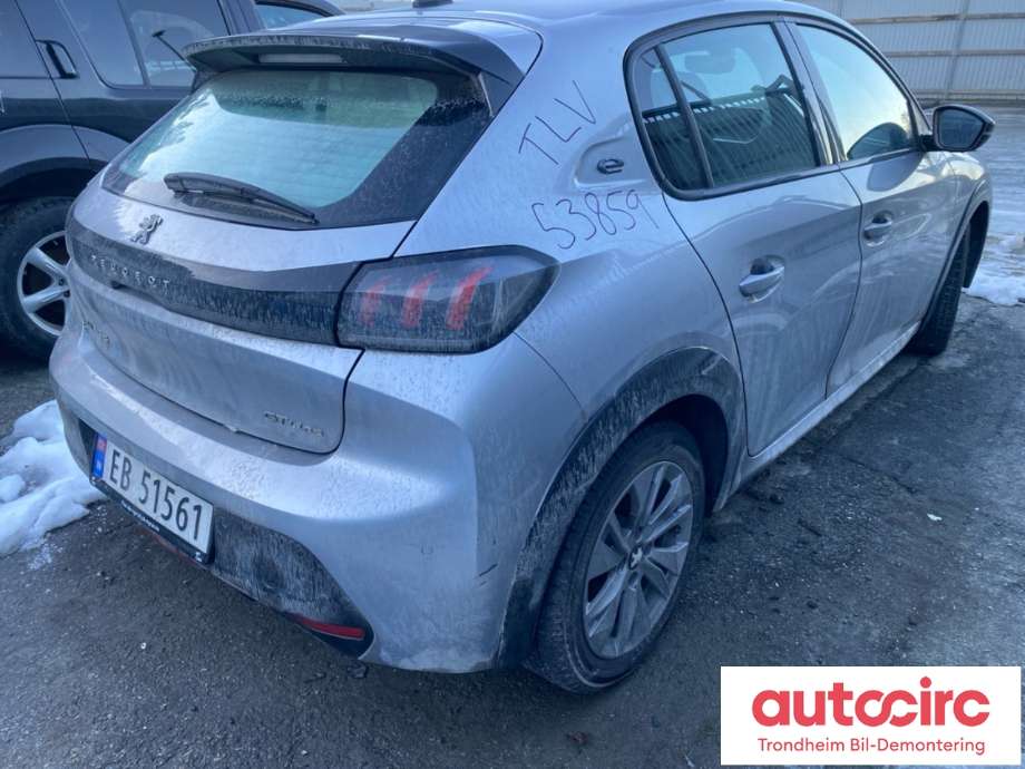 Peugeot e-208 2019-->> , Motorkode: ZKX, Girkassekode: 9838545180